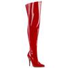 Pleaser Pink Label - SEDUCE3000WC Cuissardes - Chaussures de pole dance - Rouge Product image